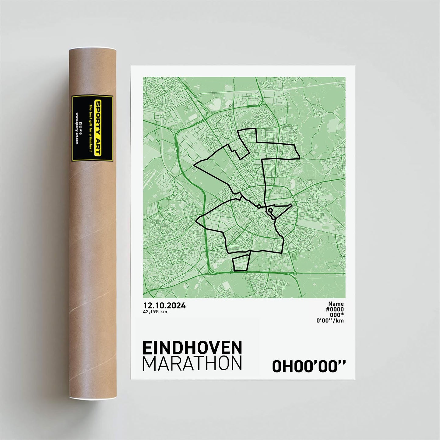 Eindhoven Marathon Art Print