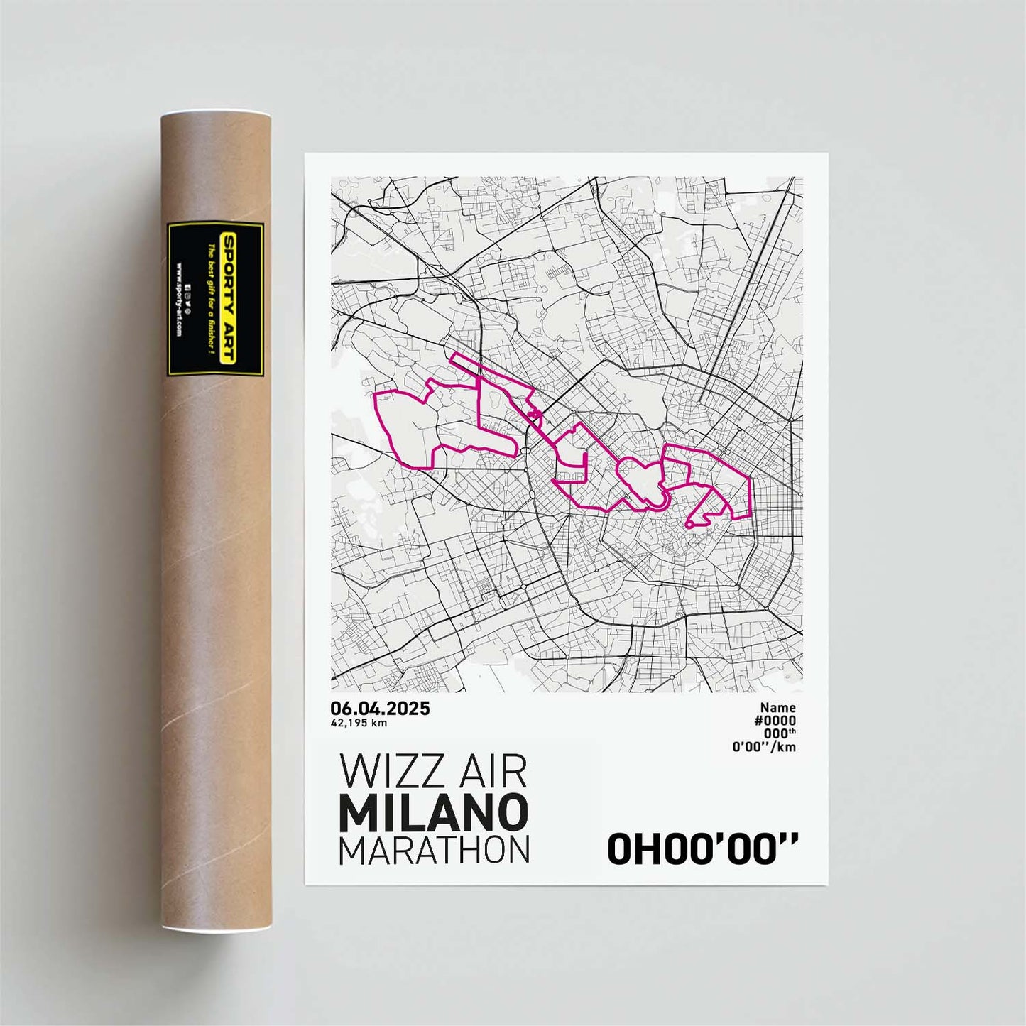 Mailand-Marathon-Poster