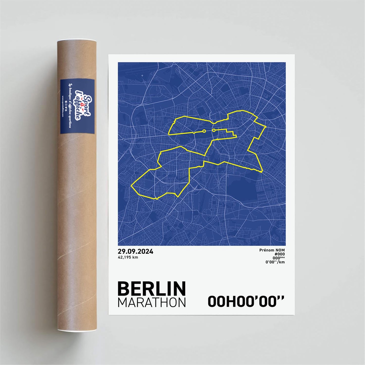 Berlin-Marathon-Druck