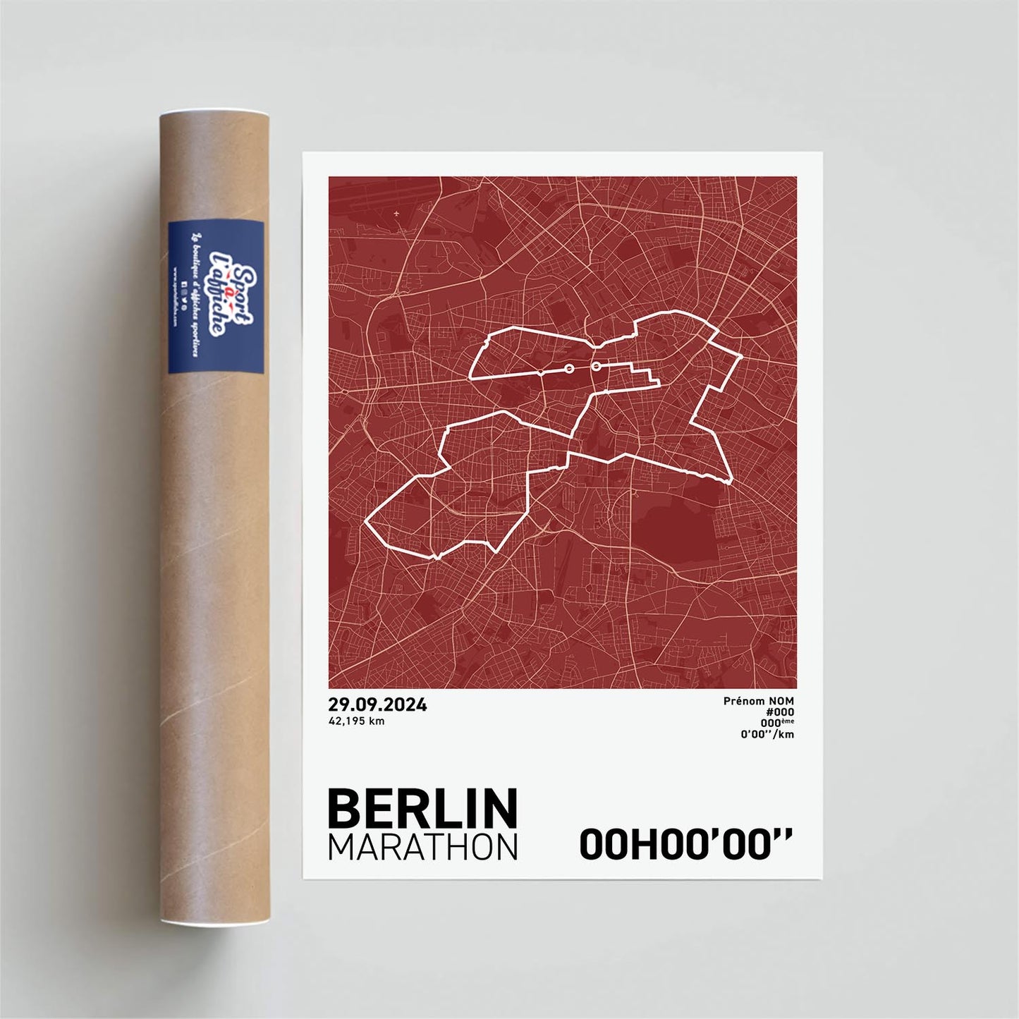 Berlin-Marathon-Druck