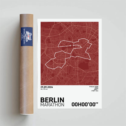 Berlin-Marathon-Druck