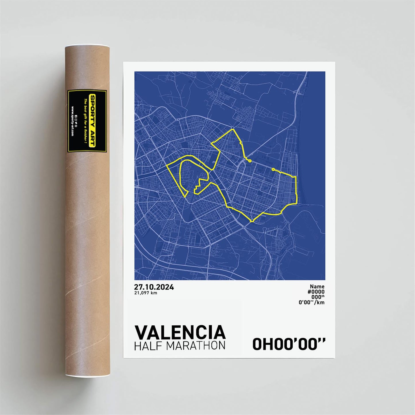 Valencia-Halbmarathon-Druck