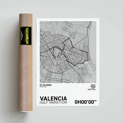 Valencia-Halbmarathon-Druck