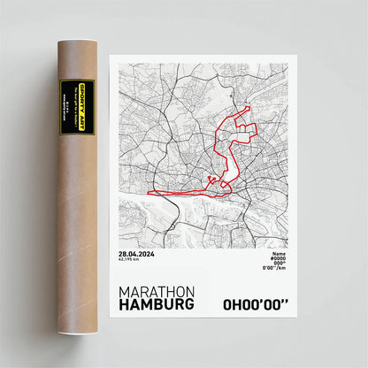 Hamburg-Marathon-Druck