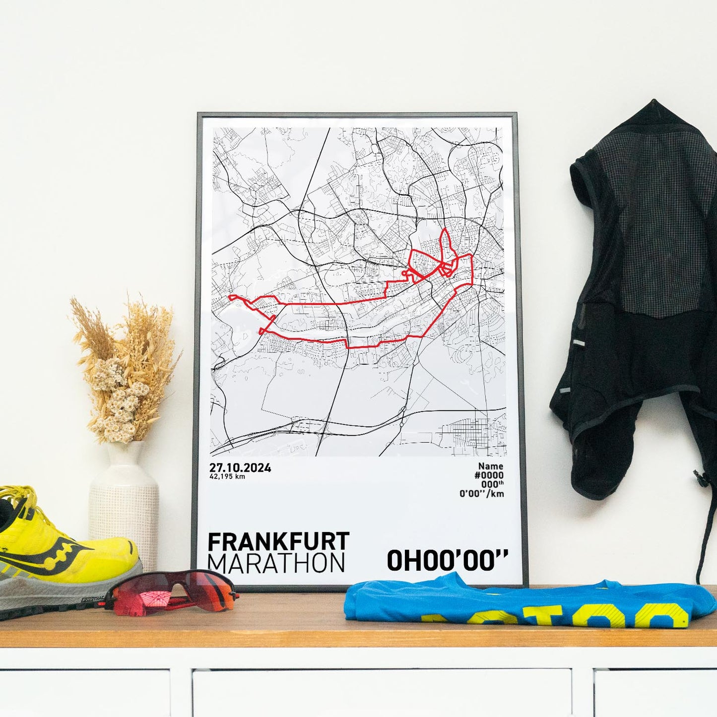 Maratón de Francfort Póster