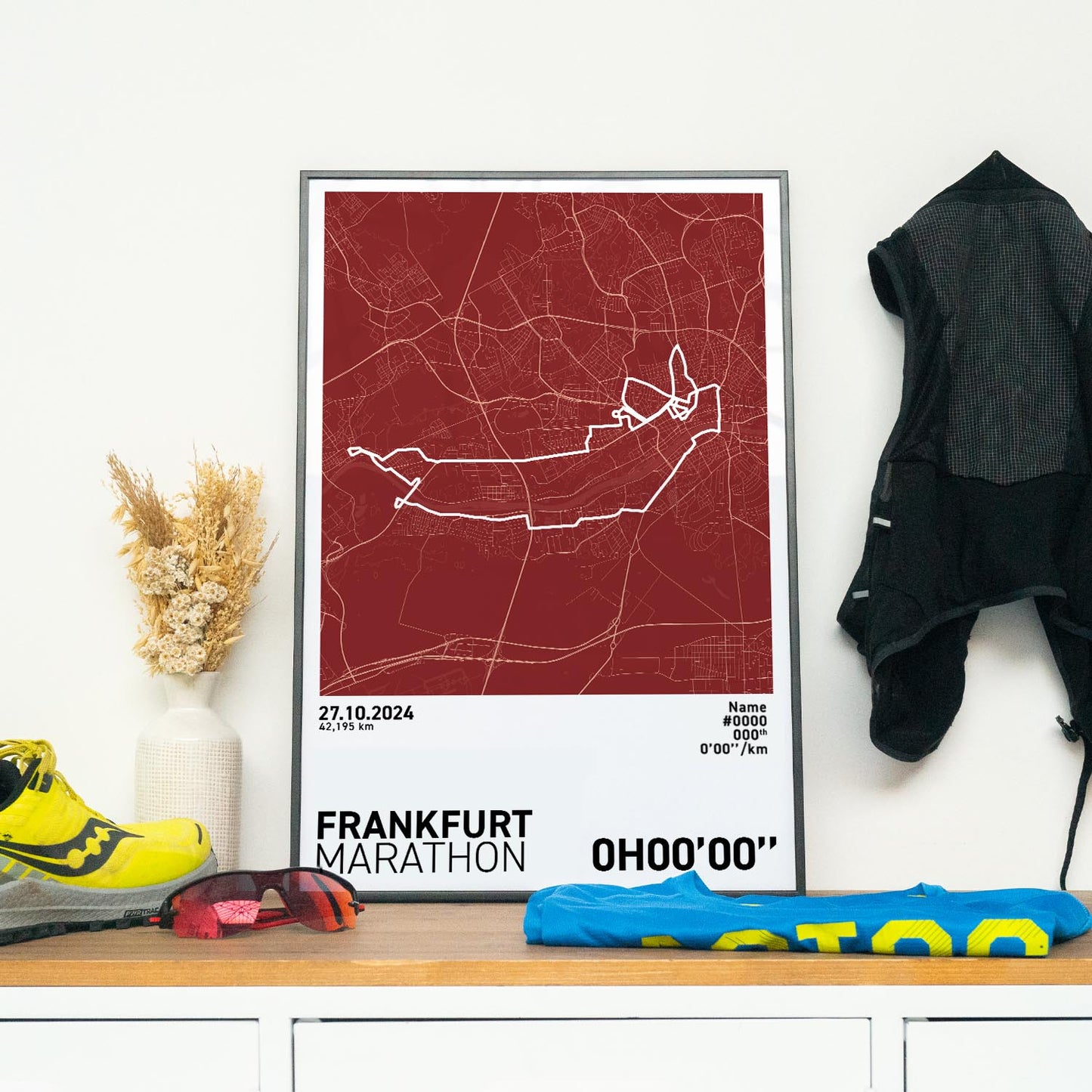 Maratón de Francfort Póster