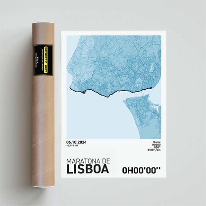 Lissabon-Marathon-Druck