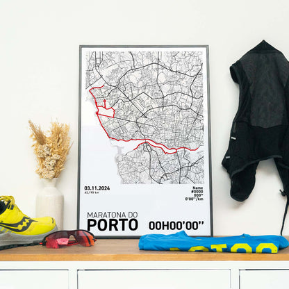 Porto-Marathon-Druck