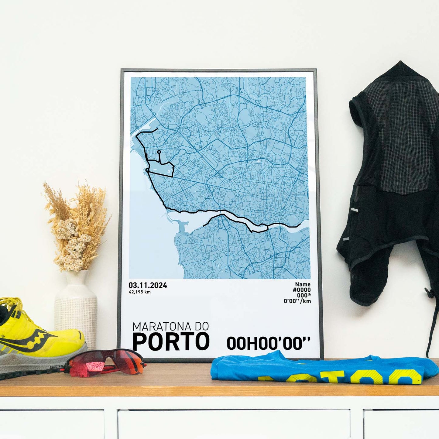 Porto-Marathon-Druck
