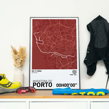 Porto-Marathon-Druck