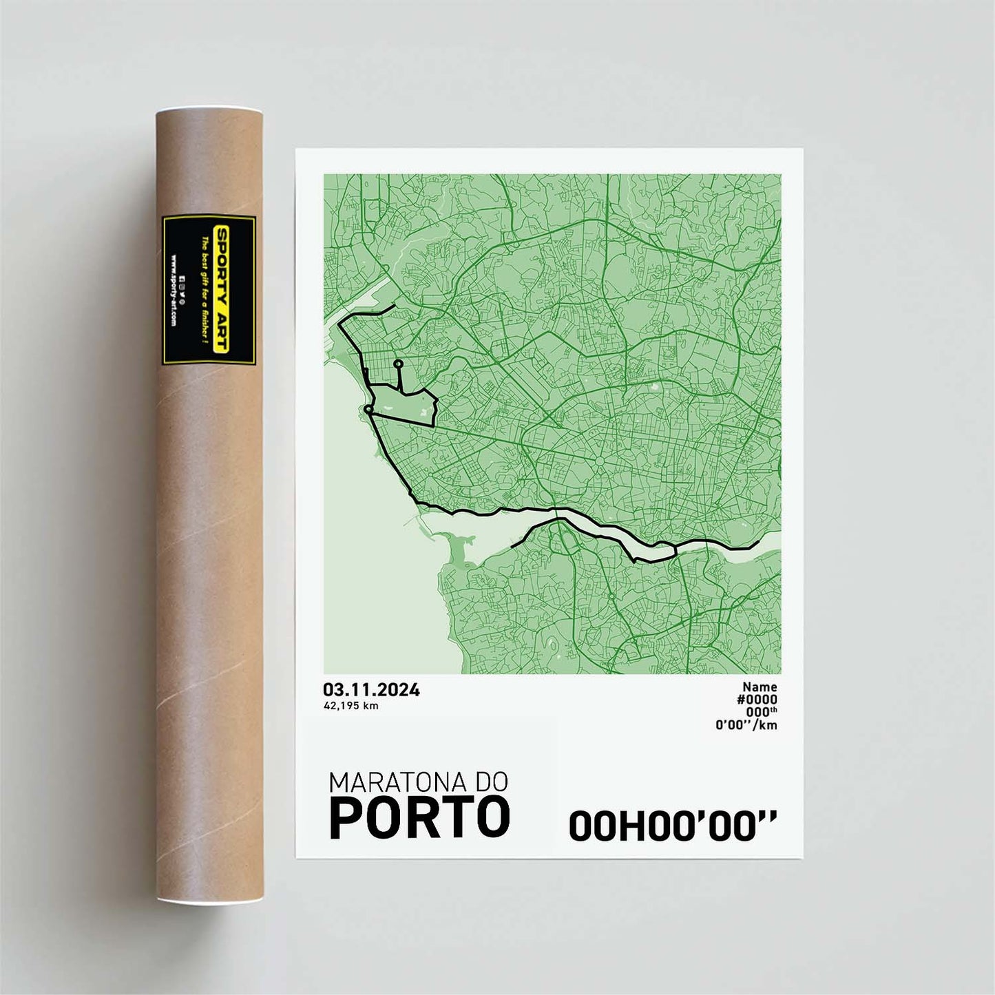 Porto-Marathon-Druck