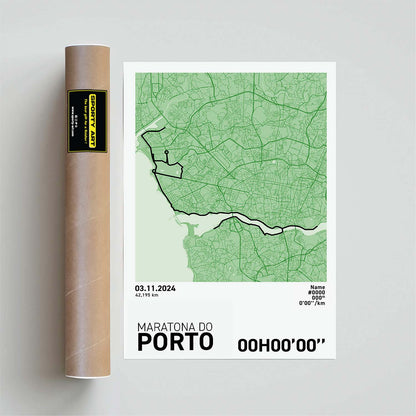 Porto-Marathon-Druck