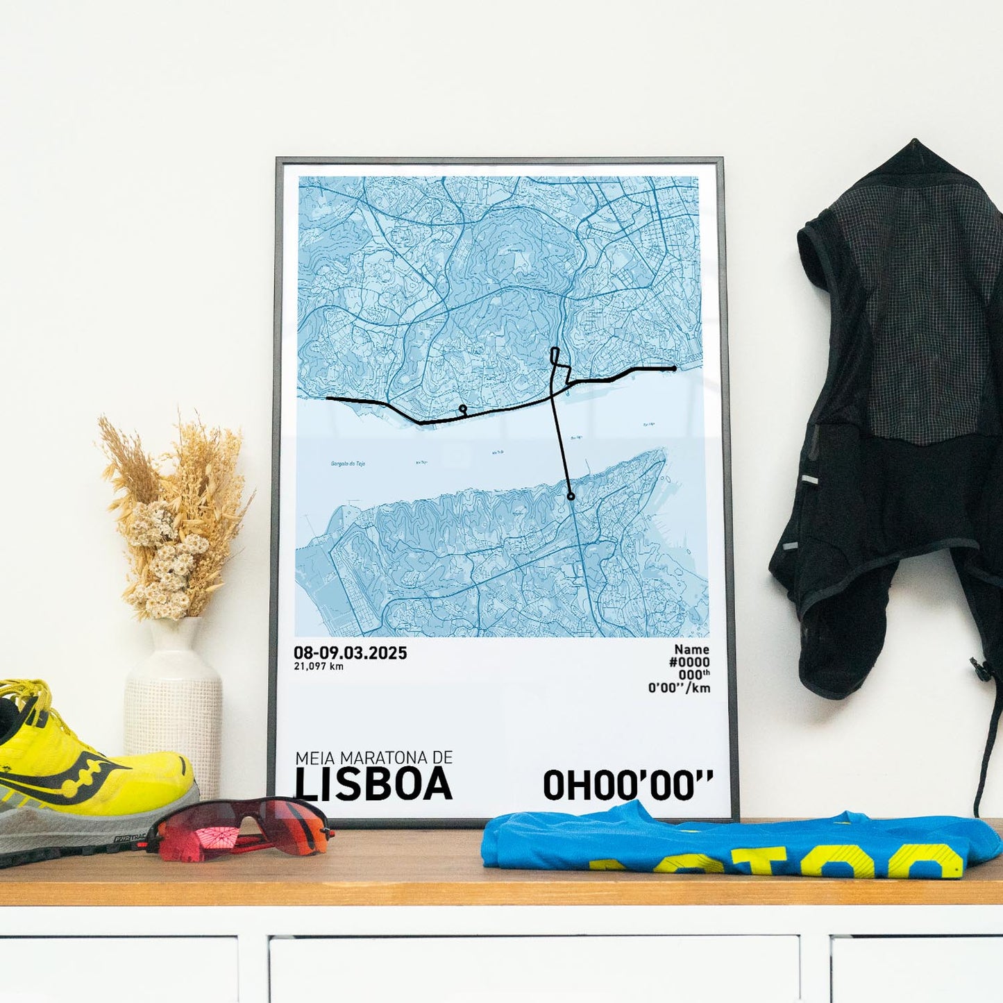 Lissabon-Halbmarathon-Druck