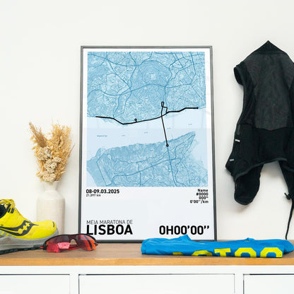 Lissabon-Halbmarathon-Druck