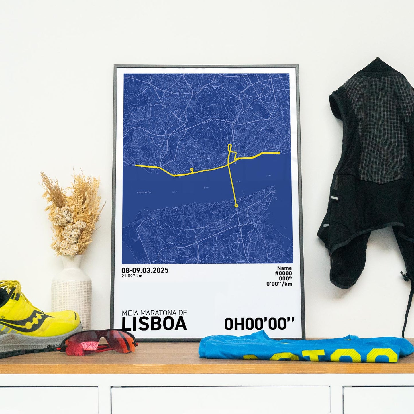 Lissabon-Halbmarathon-Druck