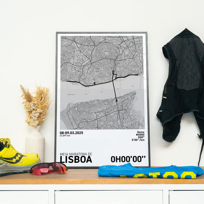 Lissabon-Halbmarathon-Druck