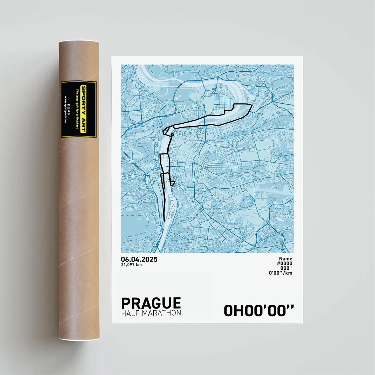 Prag-Halbmarathon-Druck