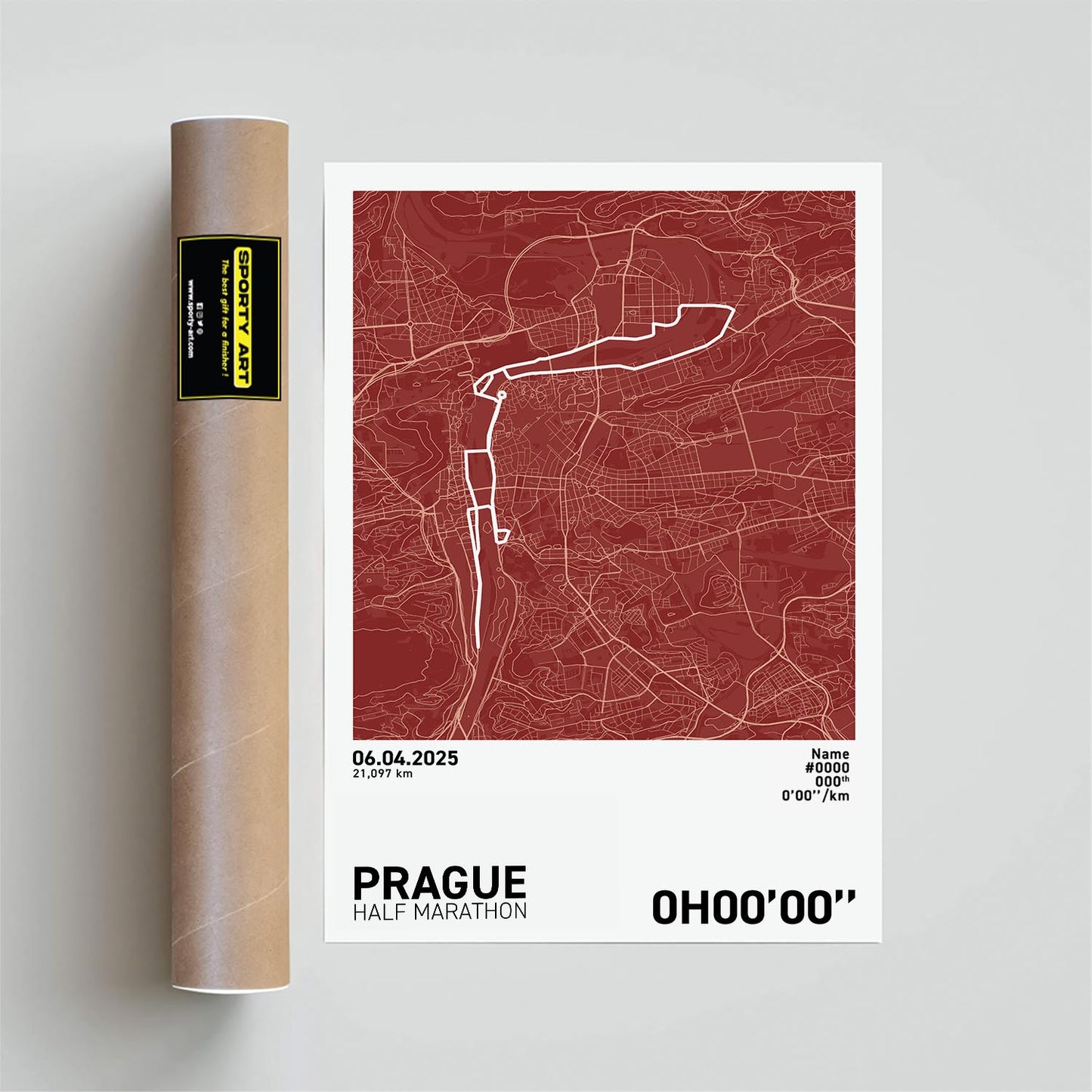 Prag-Halbmarathon-Druck