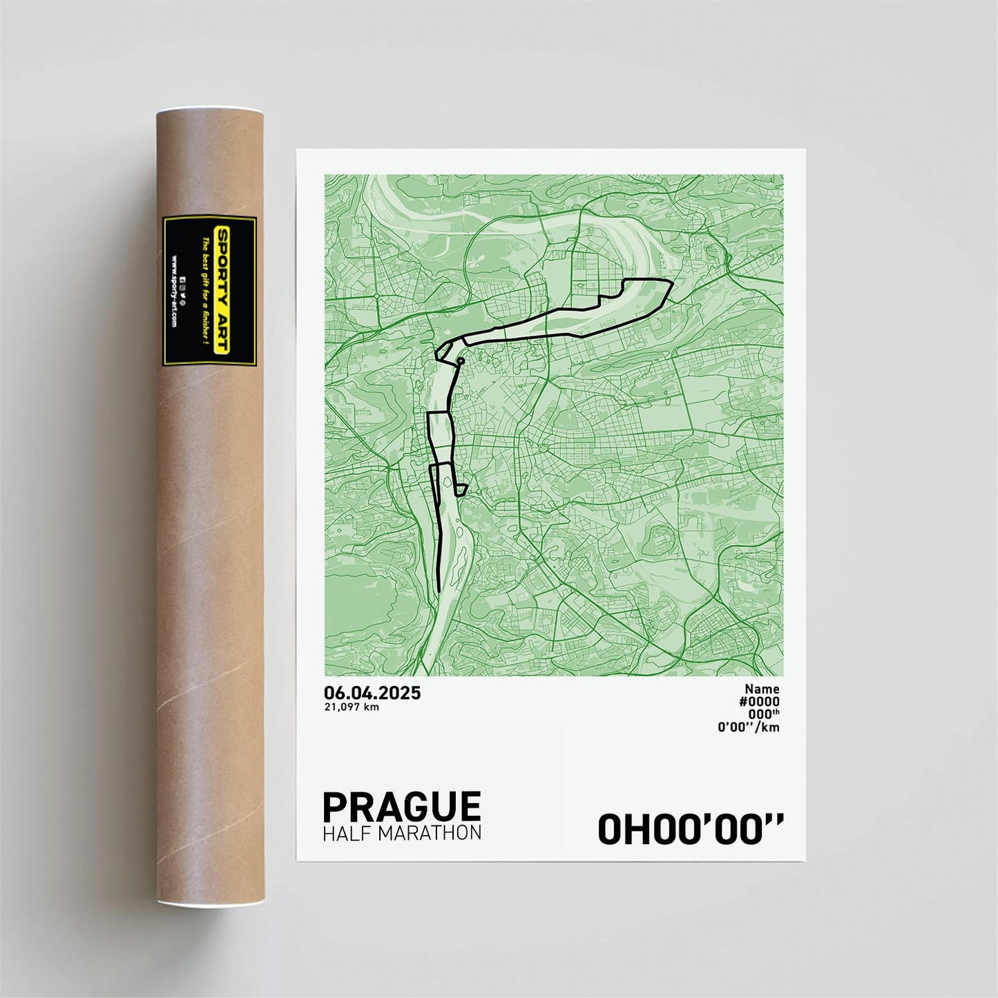 Prag-Halbmarathon-Druck