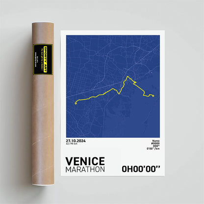 Venedig-Marathon-Druck