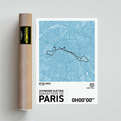 Paris-Marathon-Druck